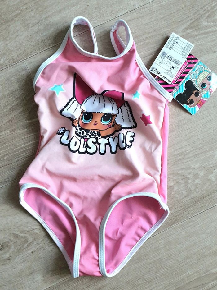 Maillot de bain taille 3 ans neuf LOL Surprise - photo numéro 2