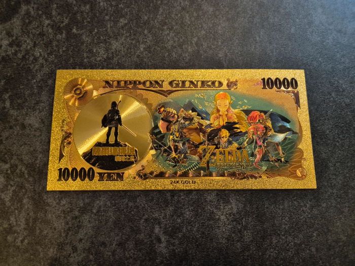 Billet OR à collectionner Link the Legend of Zelda - photo numéro 2