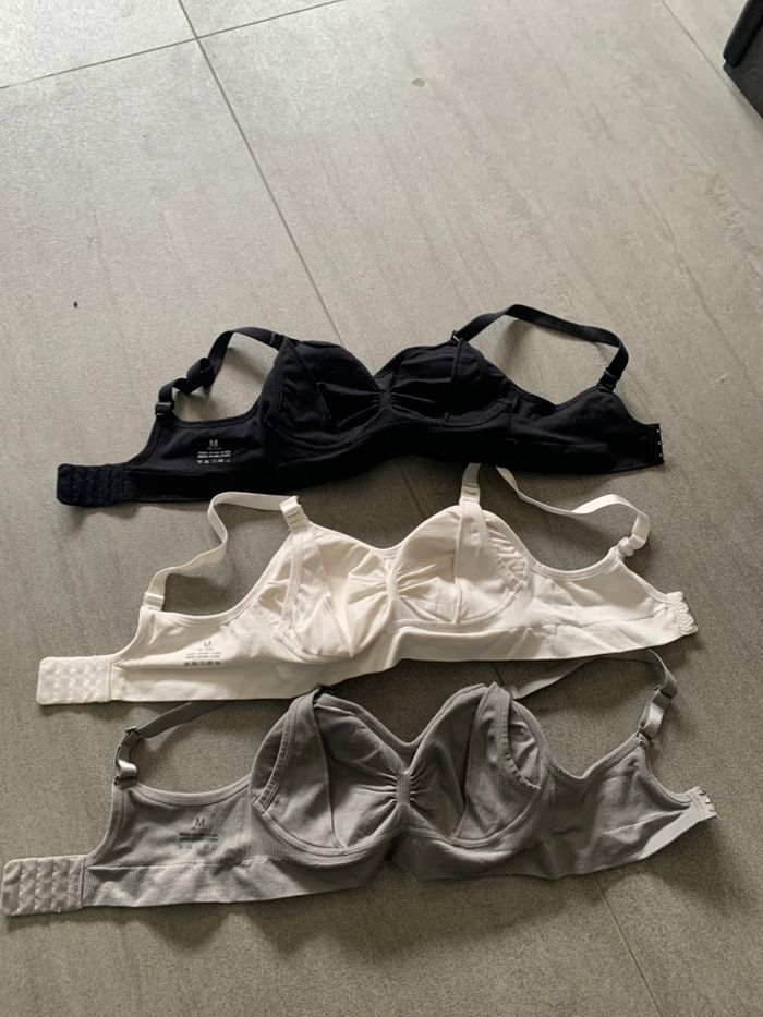 Lot 3 soutien gorge allaitement M - photo numéro 3
