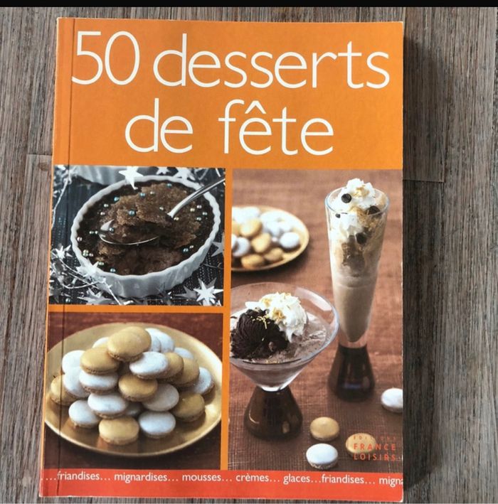 Livre «  50 Desserts de fête »