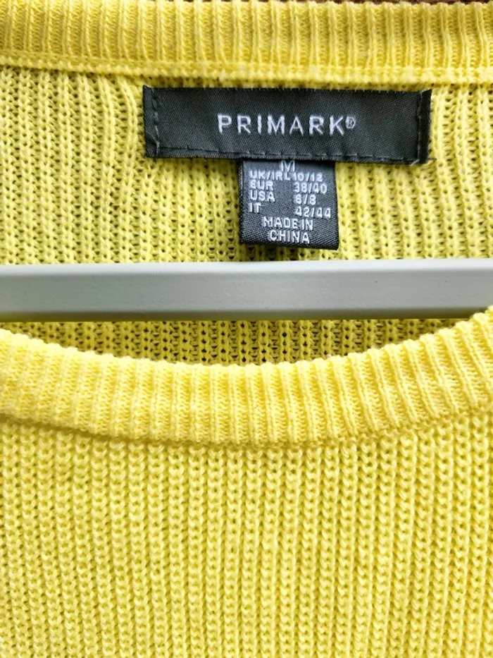Pull jaune épaules dénudées – Primark - photo numéro 4
