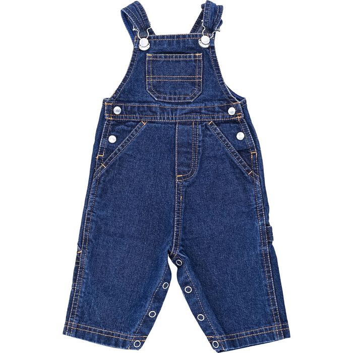 Salopette 3 mois en jean Petit Bateau