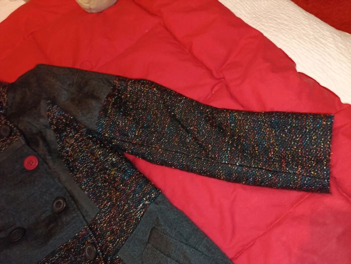 Sublime manteau coloré Rainbow 🌈 taille 44/46 - photo numéro 8