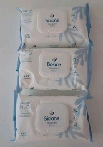 Lingettes biolane neuves 