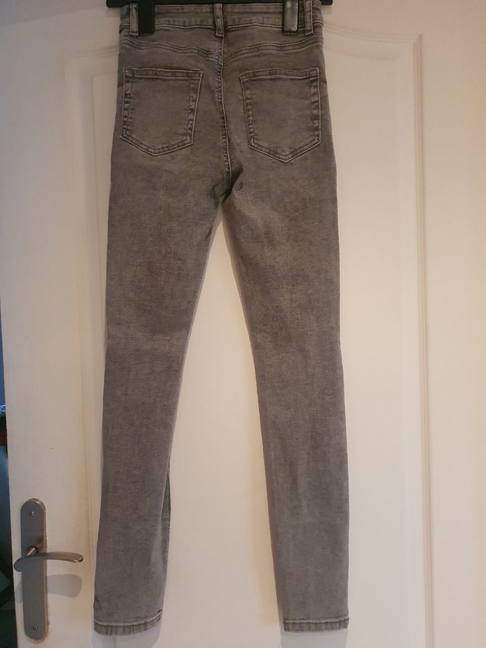 Jean femme 36 gris - photo numéro 4