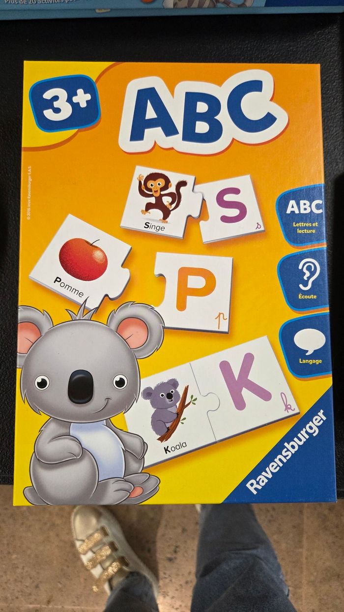 Jeu d'apprentissage des lettres