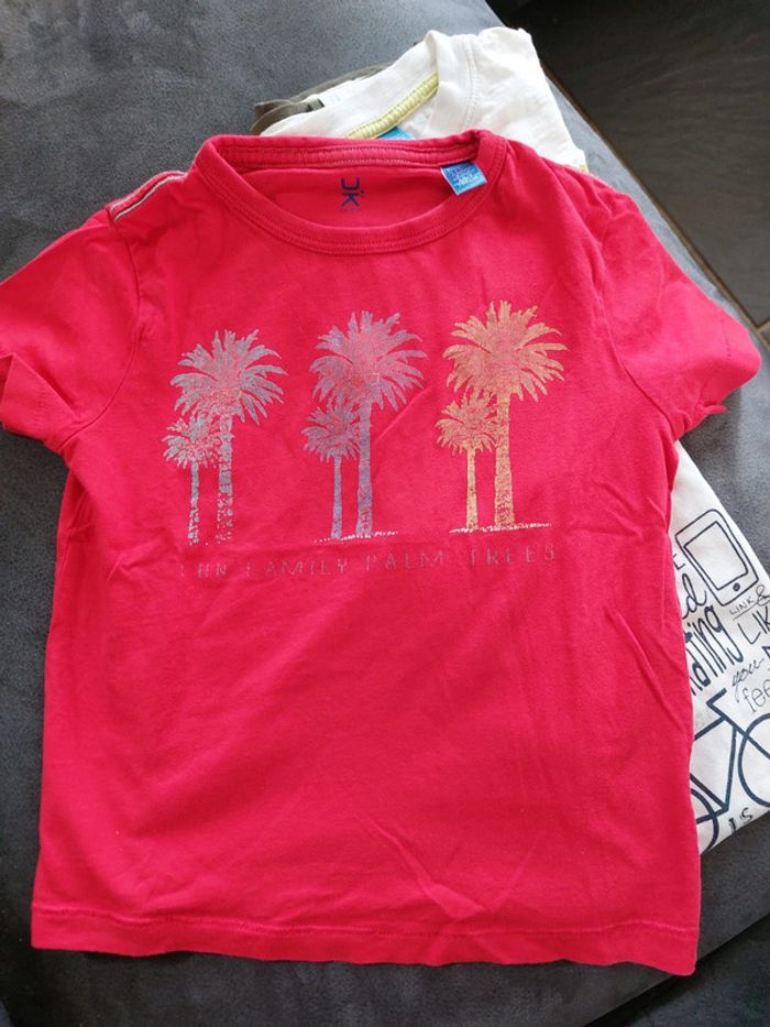 Lot de 4 t shirt Okaïdi - photo numéro 3
