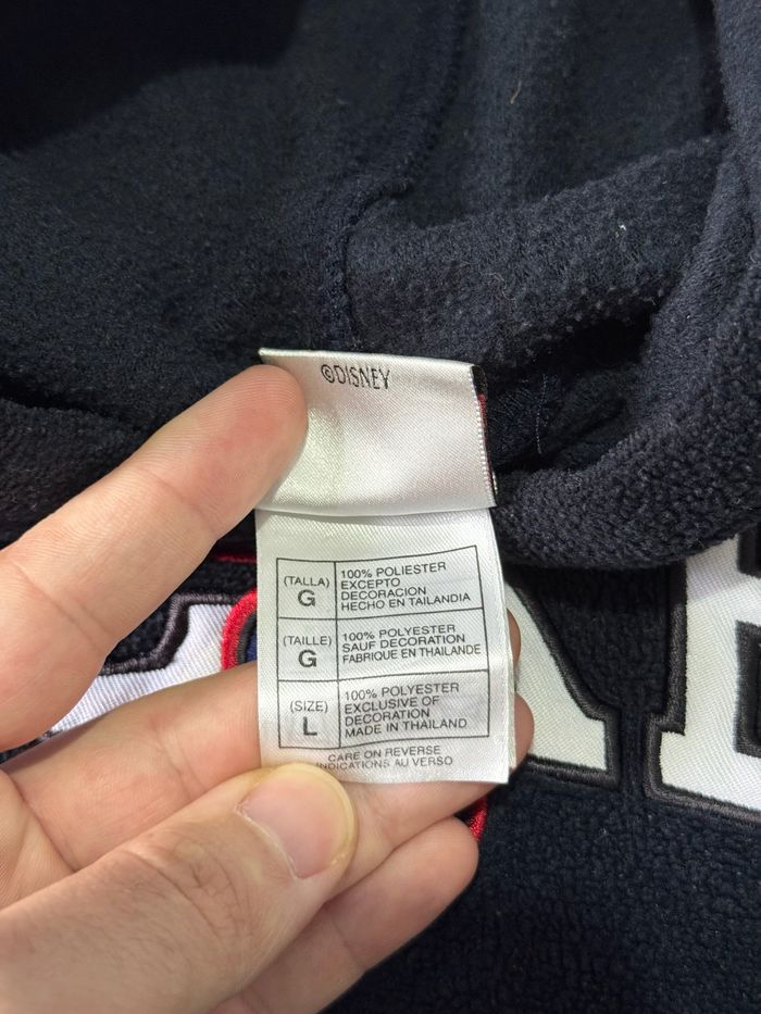 Sweat a capuche Disney Mickey bleu marine pour enfant taille L enfant - photo numéro 10