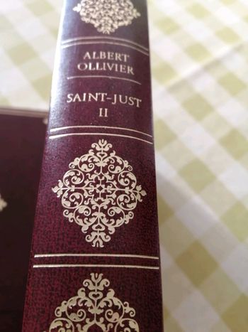 Livre st just d albert ollivier