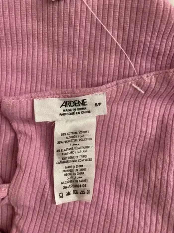 Débardeur rose dos nu lacé Ardene - photo numéro 4