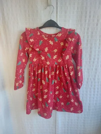 Robe de Noël manches longues Primark 24 / 36 mois