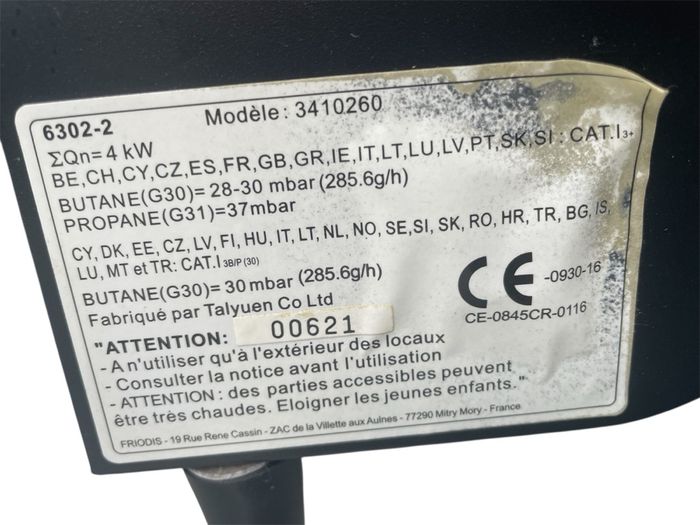 Plancha à gaz - photo numéro 7