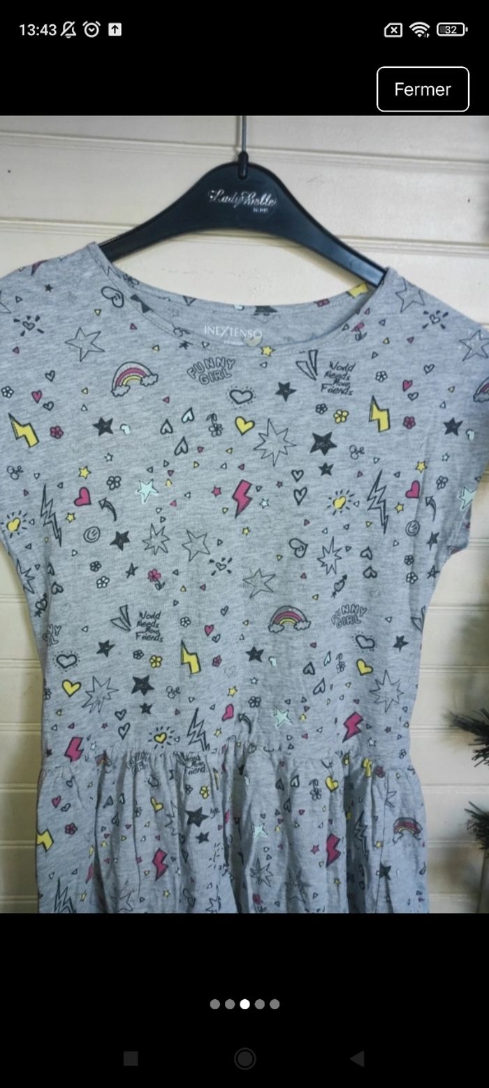 Très belle robe fille e8 - photo numéro 5