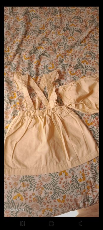 Salopette jupe 2 ans