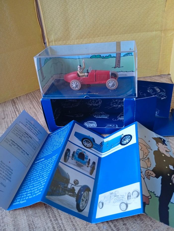 En voiture Tintin en Amérique Hergé moulinsart 2006 - photo numéro 2
