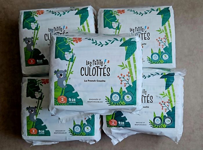 Lot de couches les petits culottés taille 2