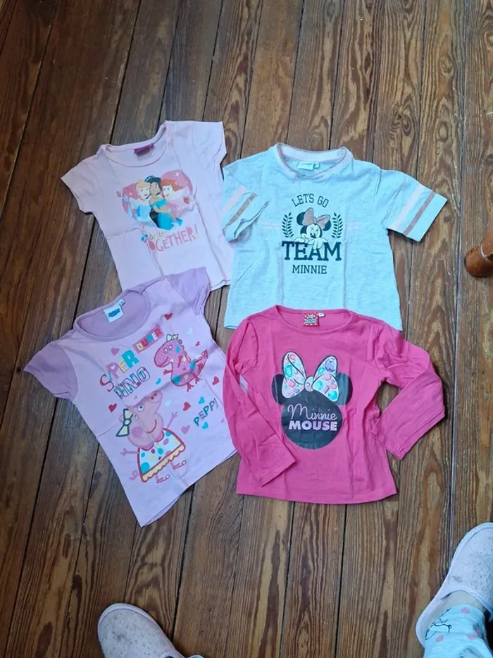 Lot de 4 tee shirts