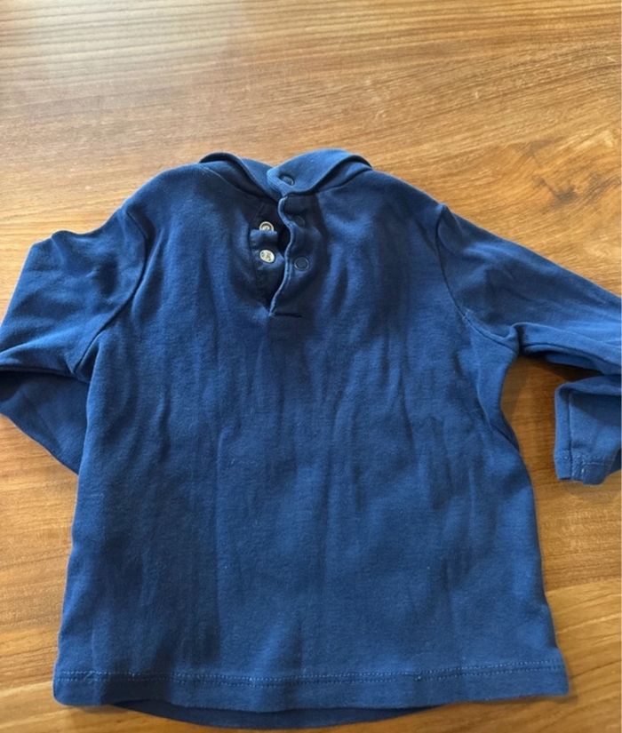 Tee shirt manche longue col montant - photo numéro 2