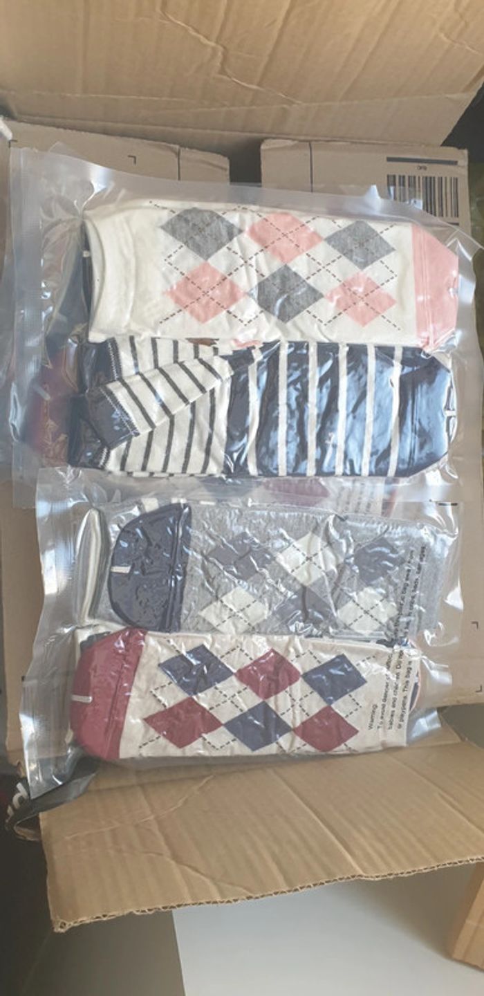 Lot 5 paires de chaussettes neuves - photo numéro 2