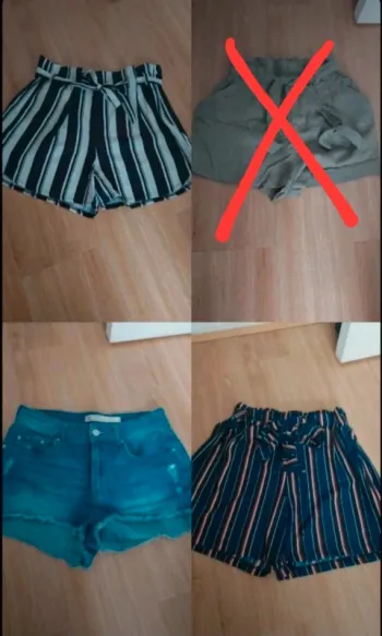 Lot de 3 shorts