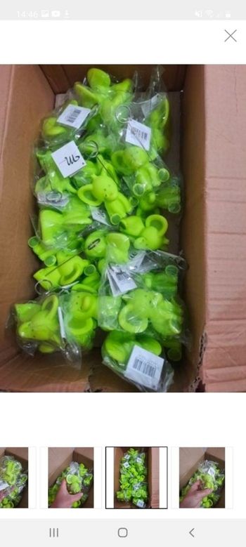 Gros lot 25 petit moyen elephants vert porte photos ou prénom table ideal pour babyshower anniversaires bapteme...