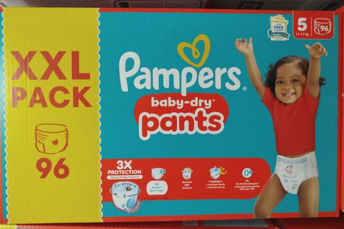 Pampers Pants T5 x96 11-17kgs