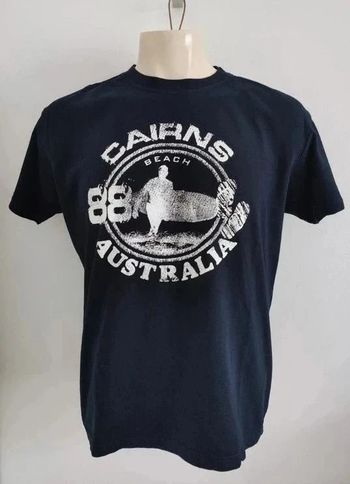 T-shirt Cairns beach Australia surf - Kangaguru - taille M