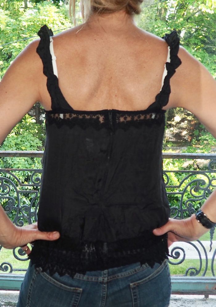 haut the Kooples en soie taille 1 - photo numéro 5