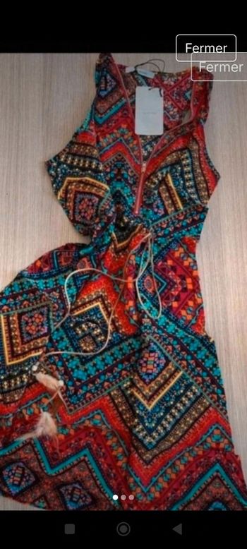 Très belle robe imprimée