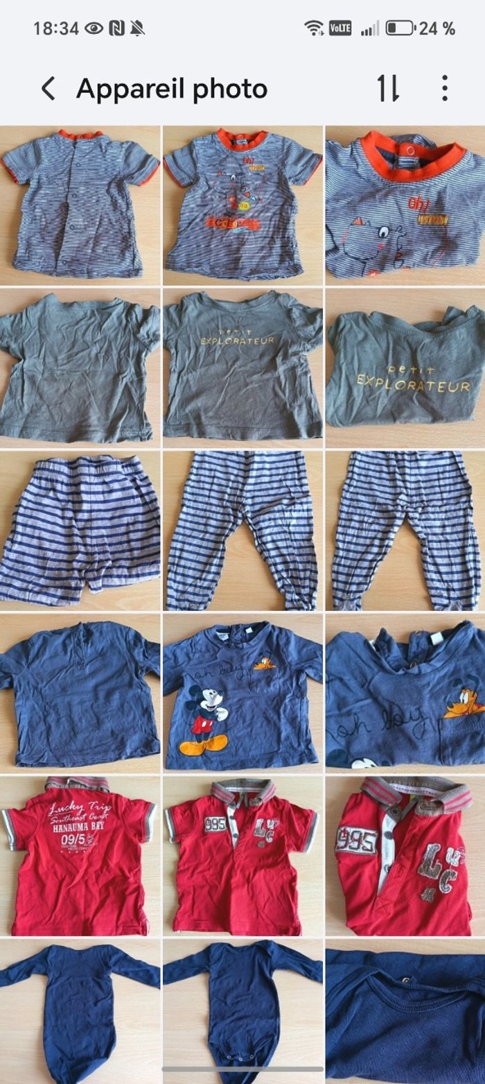 Lot vêtements garçon 9 mois - photo numéro 9