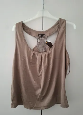 Blouse debardeur XL bruin