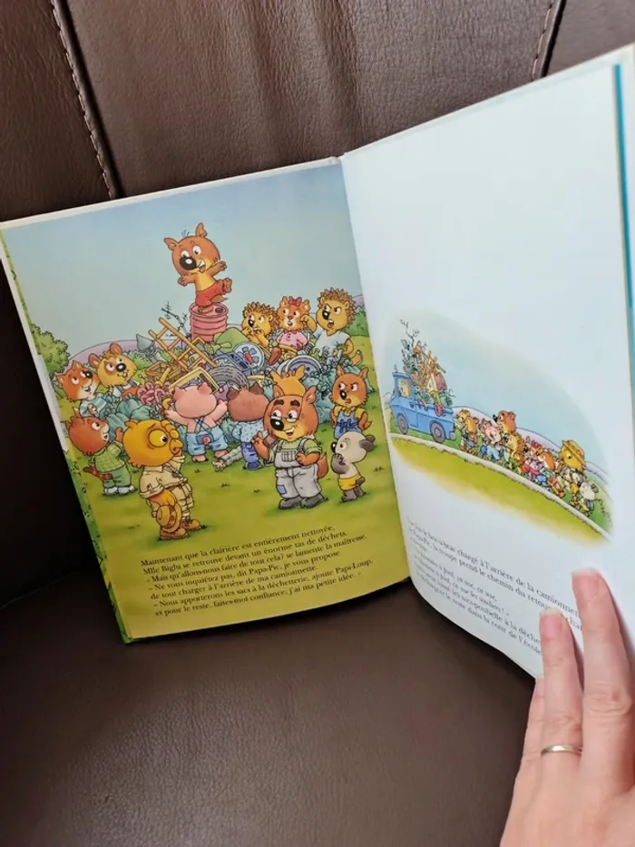 Mini loup la sortie de classe livre - photo numéro 3
