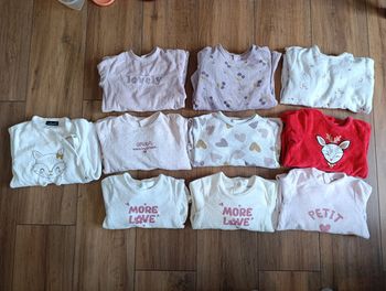 Lot 10 pyjamas/grenouillère chaud