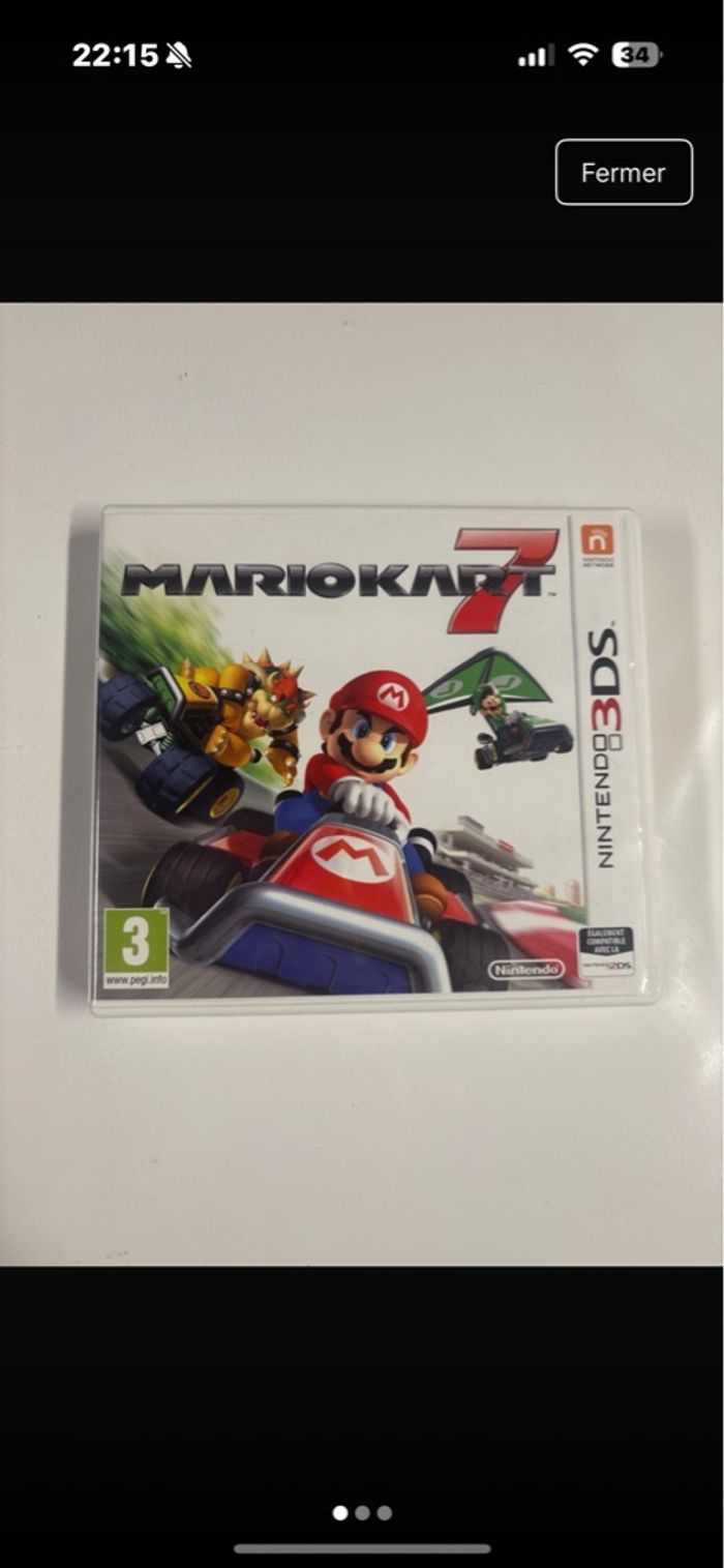 Jeu Mario Kart