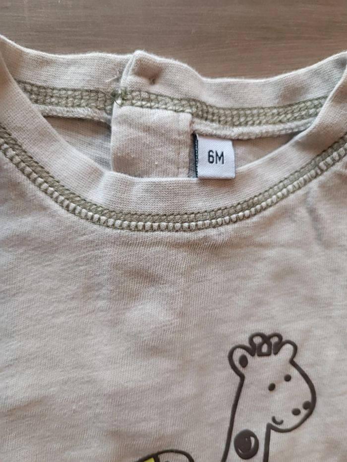 🐼 Lot Tee-shirt taille 6mois - photo numéro 4