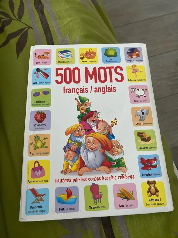 Livre anglais enfant