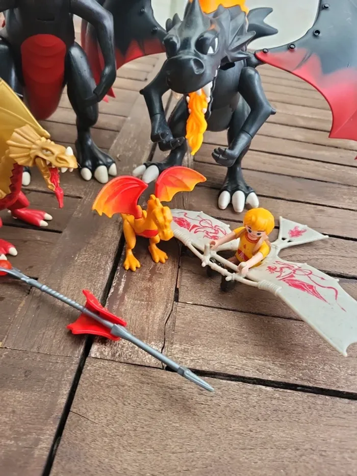 Lot Playmobil Dragon. - photo numéro 3