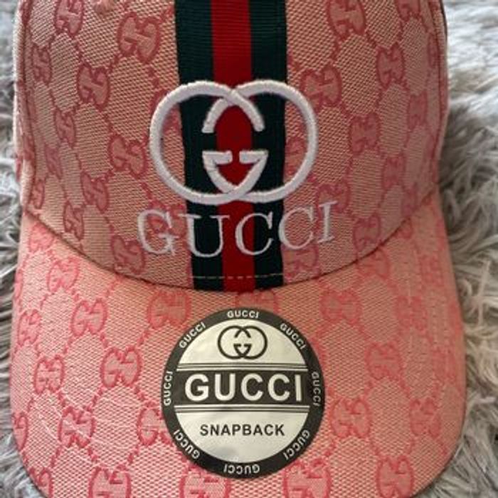 Casquette gucci rose - photo numéro 2