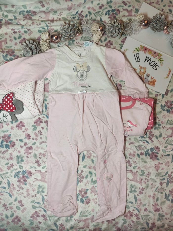 Pyjamas Minnie Disney 18 mois - photo numéro 3
