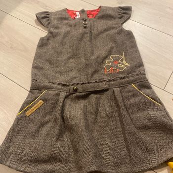 Robe lulu castagnette 3 ans