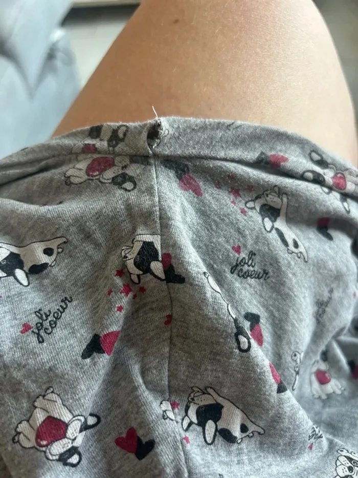 Legging gris chiens - photo numéro 4