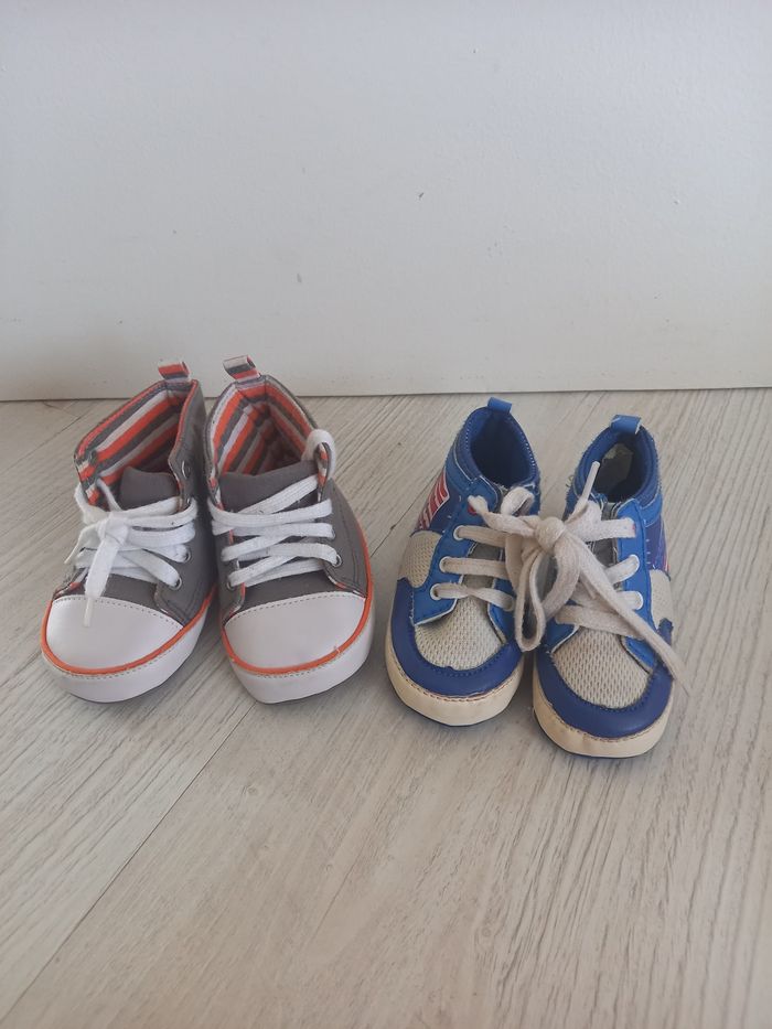 Lot de 2 paires de chaussures garçon