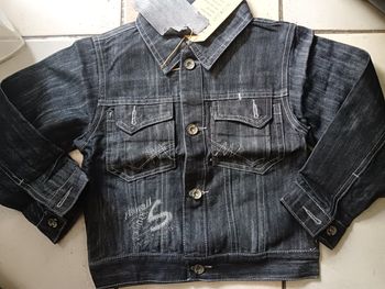 Veste en jean garçon taille 18  / 24 mois (86/92)🎁 NEUF