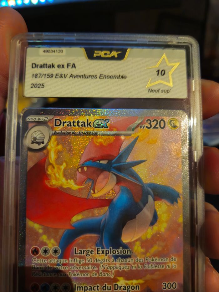 Drattak ex FA - PCA 10 Mint - Pokémon TCG - photo numéro 5