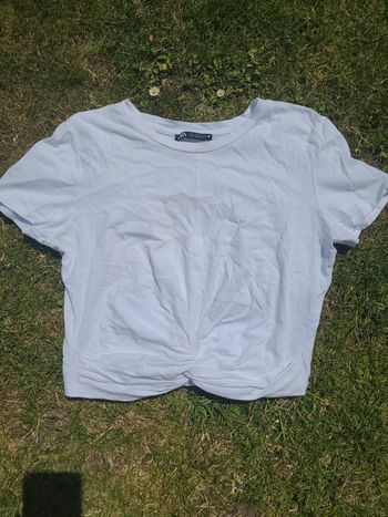T-shirt Zara crop top
