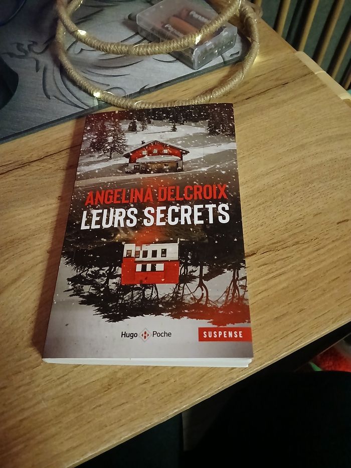 LIVRE LEURS SECRETS DE ANGELINA DELCROIX