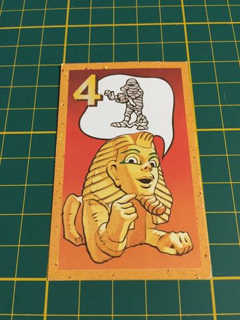 Carte trésor Momie 4 pièce détachée jeu de société Ramsès II Ravensburger #A65