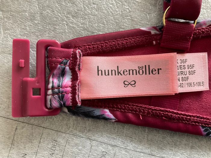 Haut maillot bordeaux Hunkemöller neuf - photo numéro 10