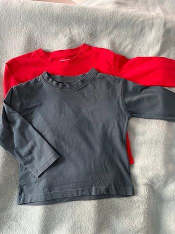 Lot t shirt manches longues Vertbaudet 3A