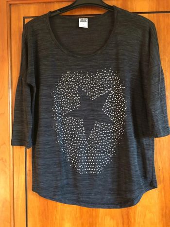 Pull noir étoile 36 Vero Moda